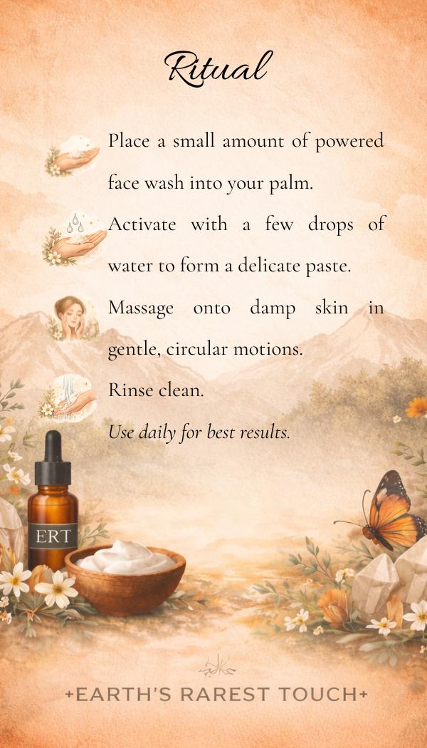 ERT Purifying Powdered Face Wash